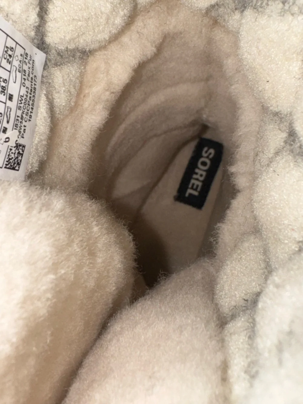 SOREL Whistler Tall Snow Boots Camel Brown Size 7.5 EUC